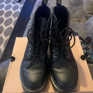 Black Dr. Marten Boots